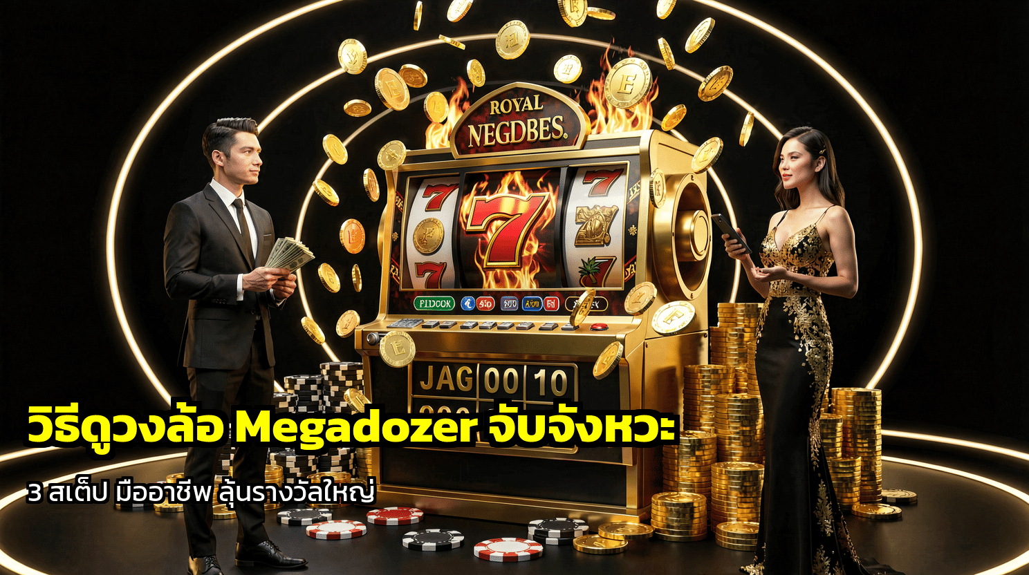 วิธีดูวงล้อ Megadozer