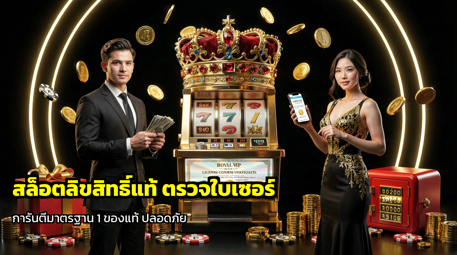 สล็อตลิขสิทธิ์แท้ ตรวจใบเซอร์
