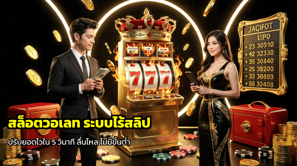 สล็อตวอเลท ระบบไร้สลิป