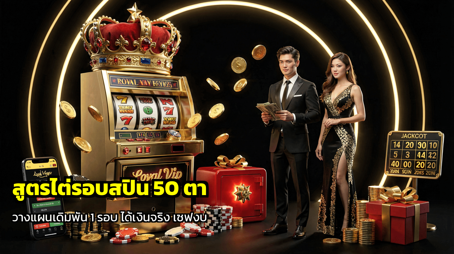 สูตรไต่รอบสปิน 50 ตา
