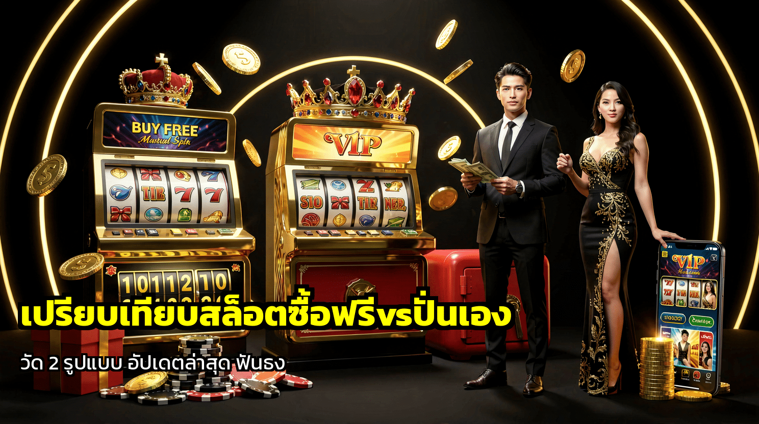 เปรียบเทียบสล็อตซื้อฟรีvsปั่นเอง